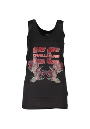 Cavalli Class graphic-print tank top - Black