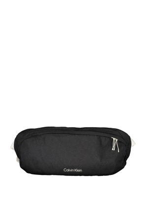 Calvin Klein logo-print belt bag - Black