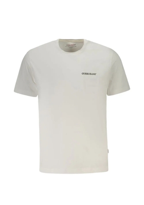 GUESS USA logo-print crew-neck T-shirt - Neutrals