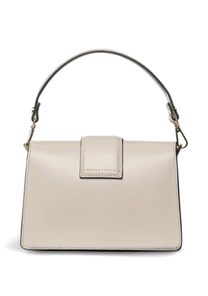 Marc Ellis Kourtney logo-plaque tote bag - Neutrals