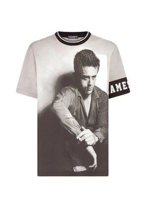 Dolce & Gabbana photographic-print T-shirt - Grey