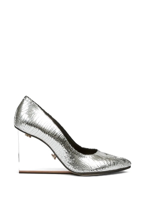 Maison Margiela Tabi pointed-toe pumps - Grey