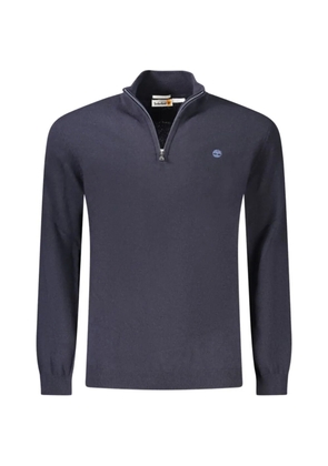 Timberland quarter-zip mock-neck sweater - Blue