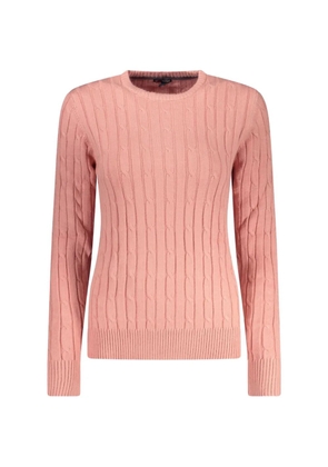 NORWAY 1963 cable-knit sweater - Pink