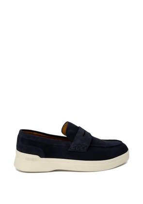 LIU JO suede penny loafers - Blue