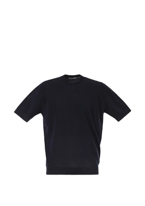 PT Torino ribbed-trim T-shirt - Blue
