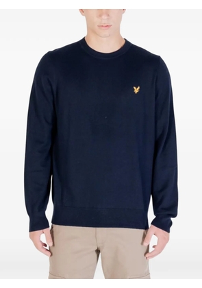 Lyle & Scott crew neck long-sleeve sweater - Blue