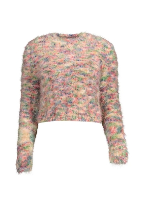 Desigual fluffy multicolour sweater