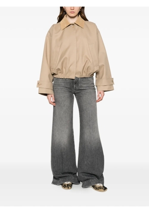 Jacob Cohën Jackie faded-effect wide-leg jeans - Grey