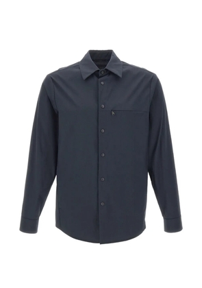 ASPESI snap-button chest-pocket shirt - Blue