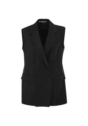 Tagliatore double-breasted waistcoat - Black
