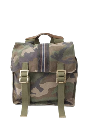 Valentino Garavani camouflage-print canvas backpack - Green