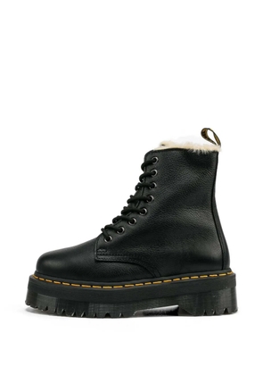 Dr Martens lace-up platform boots - Black