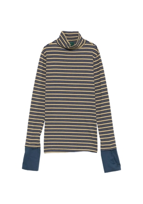 Jejia Gigi striped turtleneck top - Blue