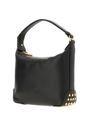Tod's metal-stud leather tote bag - Black