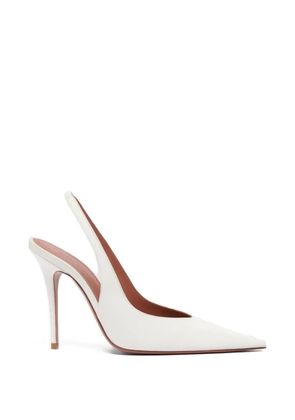 Amina Muaddi Anok slingback sandals - White