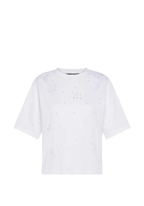 Seventy rhinestone-embellished T-shirt - White