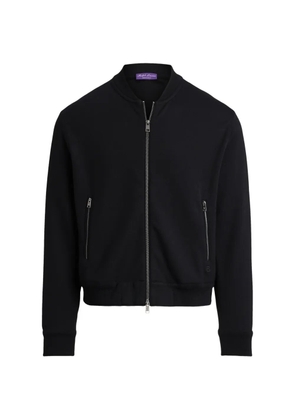 Polo Ralph Lauren zipped wool bomber jacket - Black