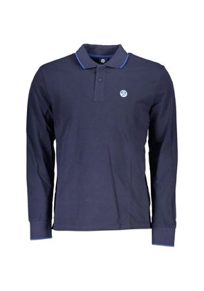 North Sails three-button polo shirt - Blue