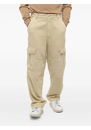 MARANT Isabel Marant Twill Fabric Cargo Pants with Belt Loops - Neutrals