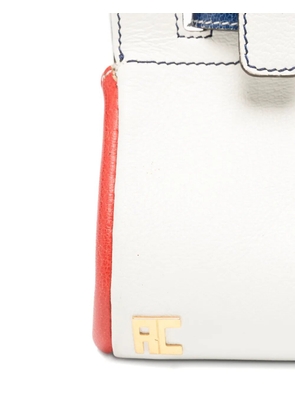 Roberto Cavalli Vintage 2000s buckle-detail handbag - White