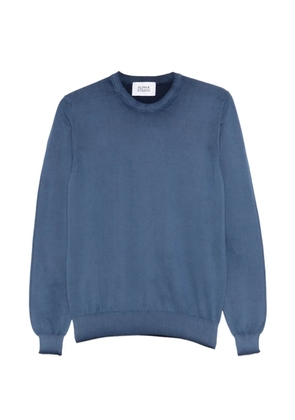 ALPHA STUDIO crewneck knitwear - Blue