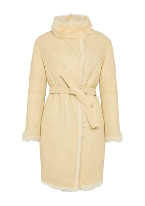 Yves Salomon reversible Toscana lambskin coat - Neutrals