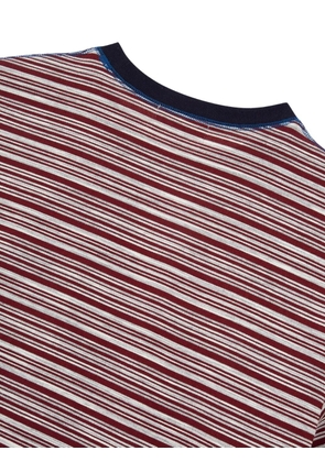 TOMBOY horizontal-stripe T-shirt - Red