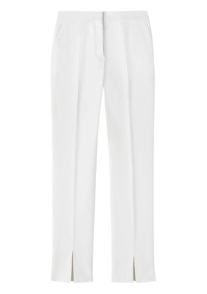 Jil Sander tailored cotton trousers - White