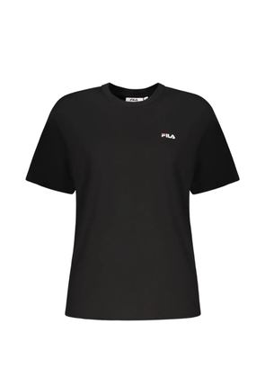 Fila logo-patch T-shirt - Black