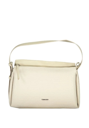 Calvin Klein logo-plaque tote bag - Neutrals