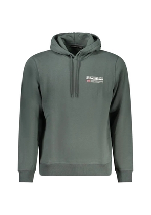 Napapijri logo-print hoodie - Green