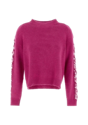 Herno sequin-embellished sweater - Pink