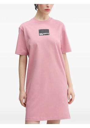 Karl Lagerfeld Jeans T-shirt mini dress - Pink