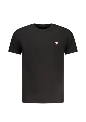 GUESS USA logo-patch T-shirt - Black