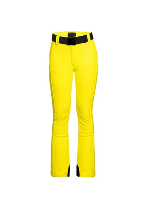 Goldbergh belted ski bottoms - Yellow