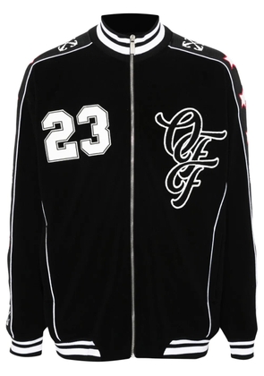 Off-White Arrow-motif bomber jacket - Black