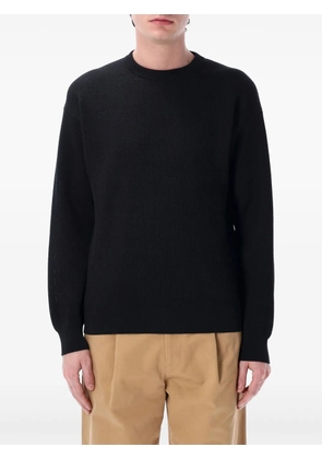 Auralee ribbed sweater - Black