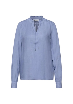 Street One tie-neck blouse - Blue