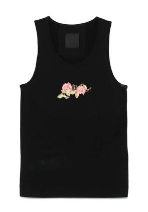 Givenchy logo-plaque tank top - Black