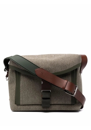 Maison Margiela contrast trim shoulder bag - Green