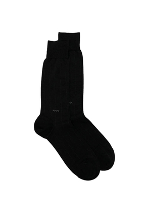Zegna mid-calf socks - Black