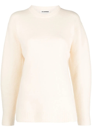 Jil Sander crew-neck wool jumper - Neutrals