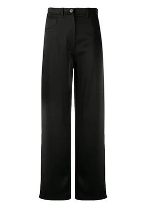 Nanushka wide-leg trousers - Black