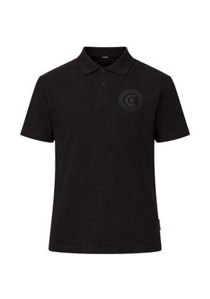 Just Cavalli embossed polo shirt - Black