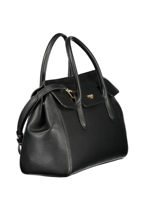 TWINSET logo-plaque tote bag - Black