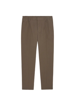 NN07 elasticated-waist trousers - Brown