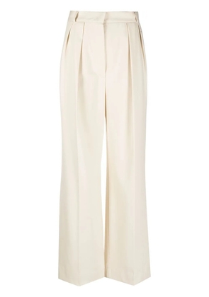 Harris Wharf London pleat-detail high-waisted trousers - Neutrals