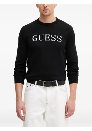 GUESS USA crew neck sweater - Black