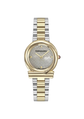 Ferragamo Gancini Twisted 32mm watch - Grey